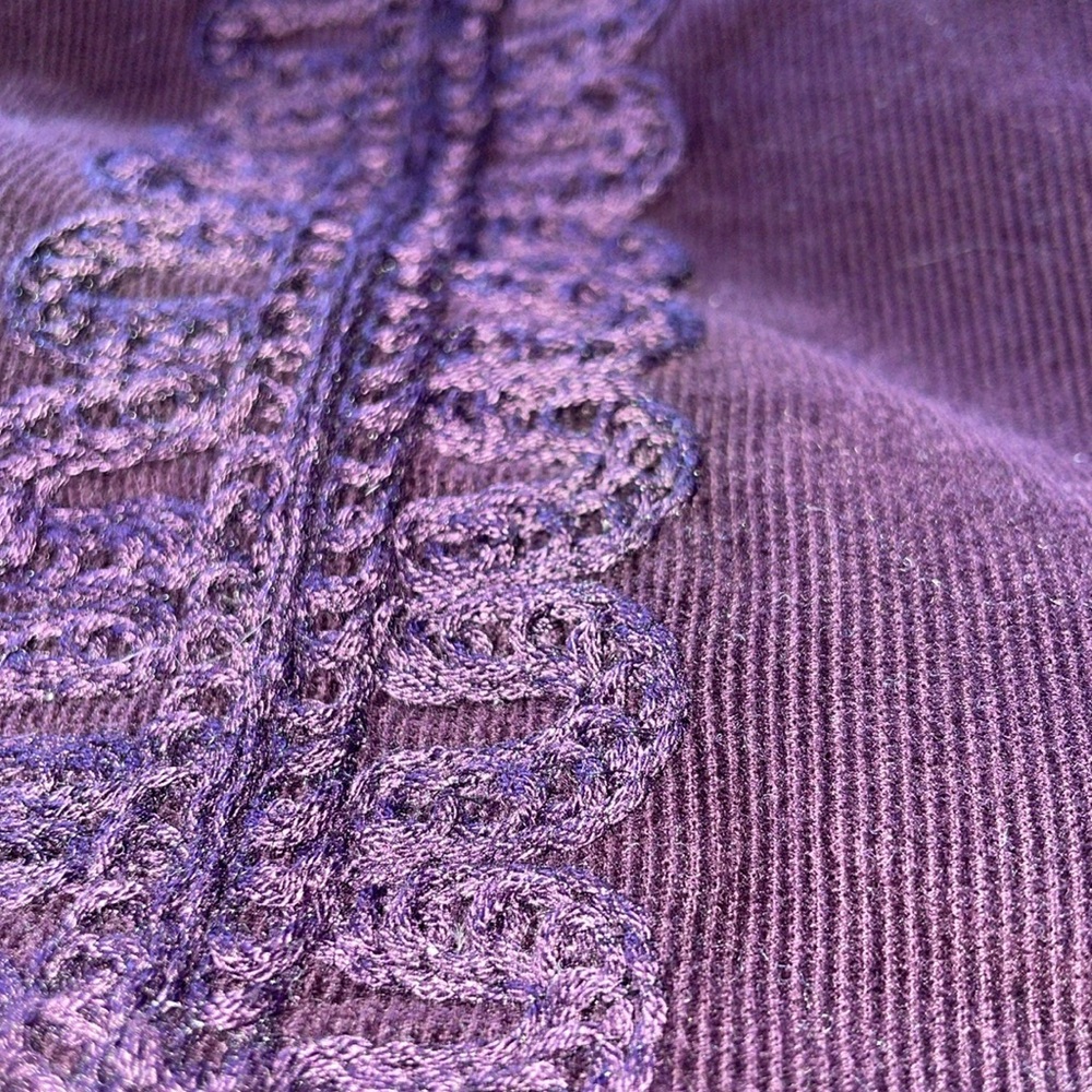 Boden corduroy stitched embroidered detailing midi skirt - Picture 5 of 8